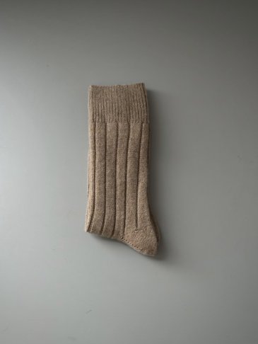 London Cashmere襪 米色