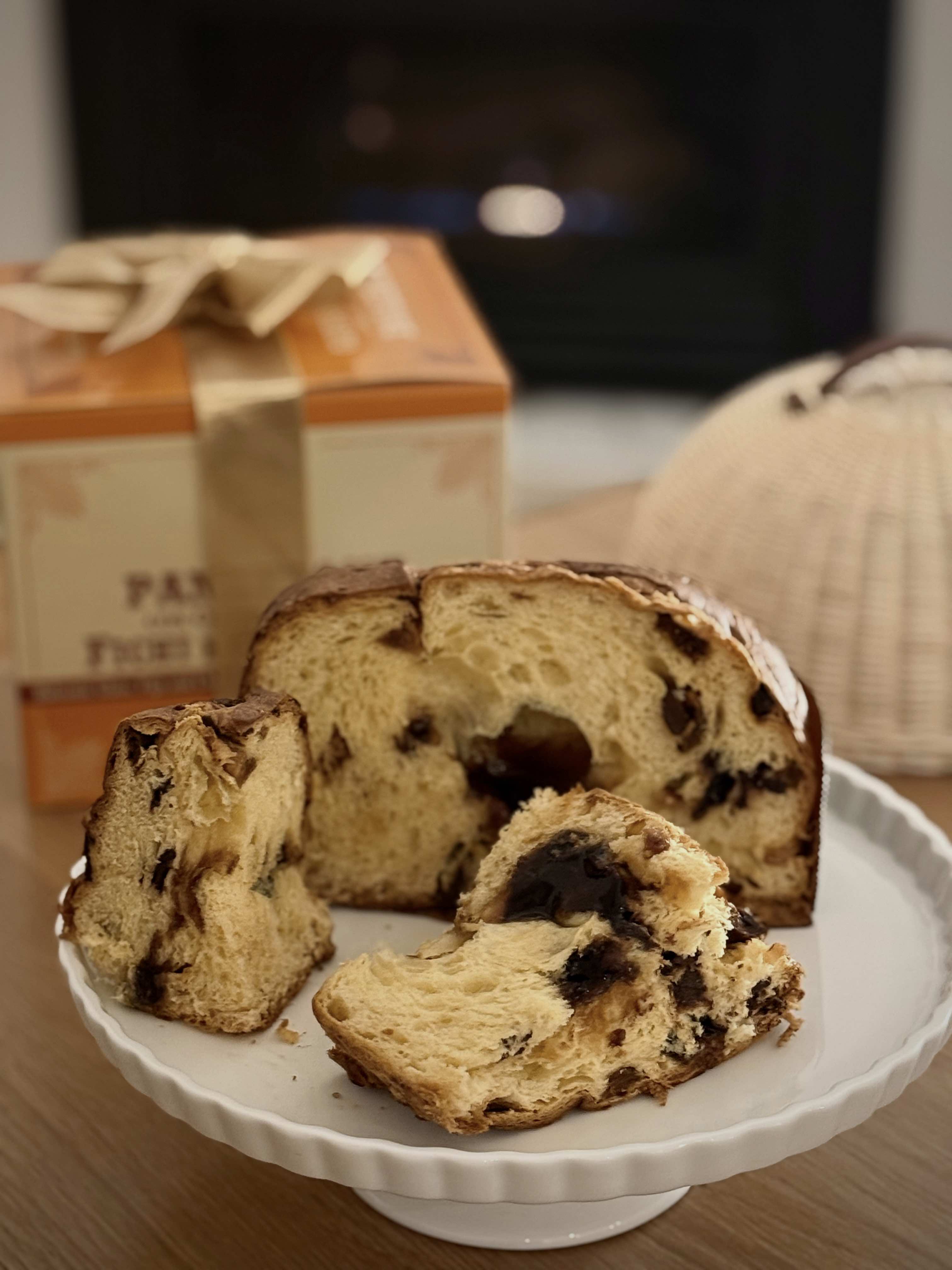 Panettone 聖誕麵包-巴薩米克醋無花果黑巧克力 750g*預購12/11-12/18開始出貨*