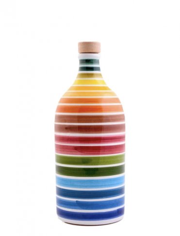 義大利特級初榨橄欖油 彩虹瓶500ml - (中等風味)