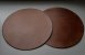 圓形手工皮革餐墊 (手工縫製邊)
