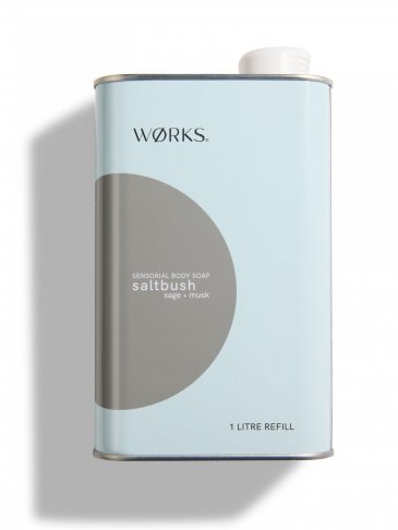 頂級沐浴露 鹽灌木 1L (補充罐)