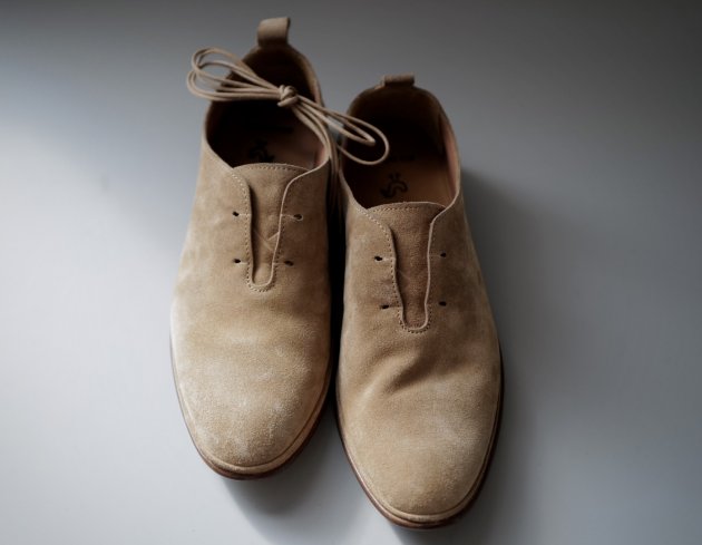 義大利手工鞋 賽車芭蕾 (菸草芭蕾-麂皮)