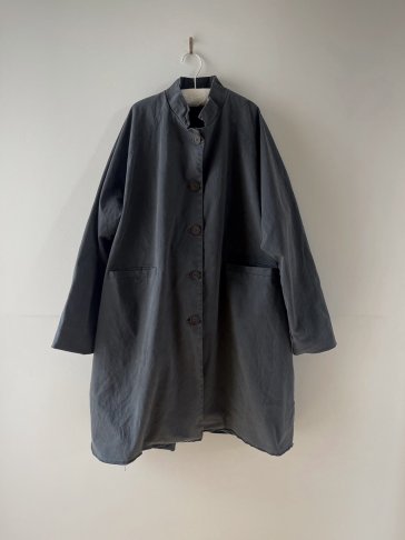 破敗感棉質長外套