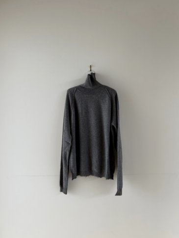 破敗感Cashmere silk高領衫